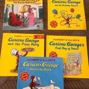Curious George Children's Book Set